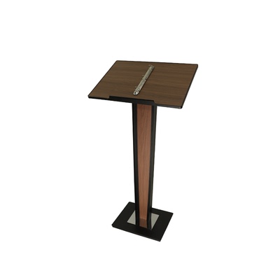 柏思顿餐厅门口菜单展示架