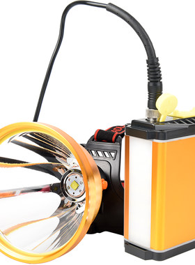 LED锂电P100强光分体式头灯
