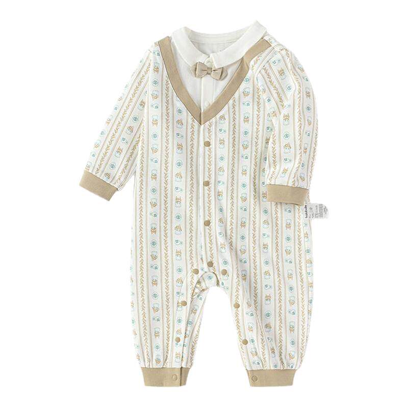 巴拉巴拉宝宝连体衣秋装爬服时髦