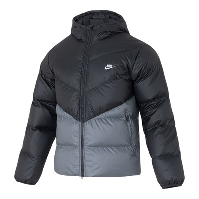 NIKE耐克连帽羽绒服男冬季新款防风保暖外套棉羽夹克运动服HQ7791