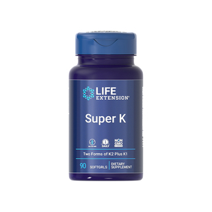 【自营】沿寿LIFE维生素K2中老年MK7骨骼密度k4补钙K7 K1促钙吸收