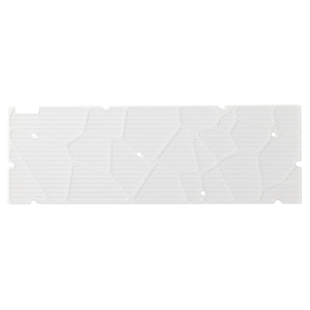 KBDfans Holy60透明磨砂PC匀光板CNC加工防尘 客制化机械键盘配件