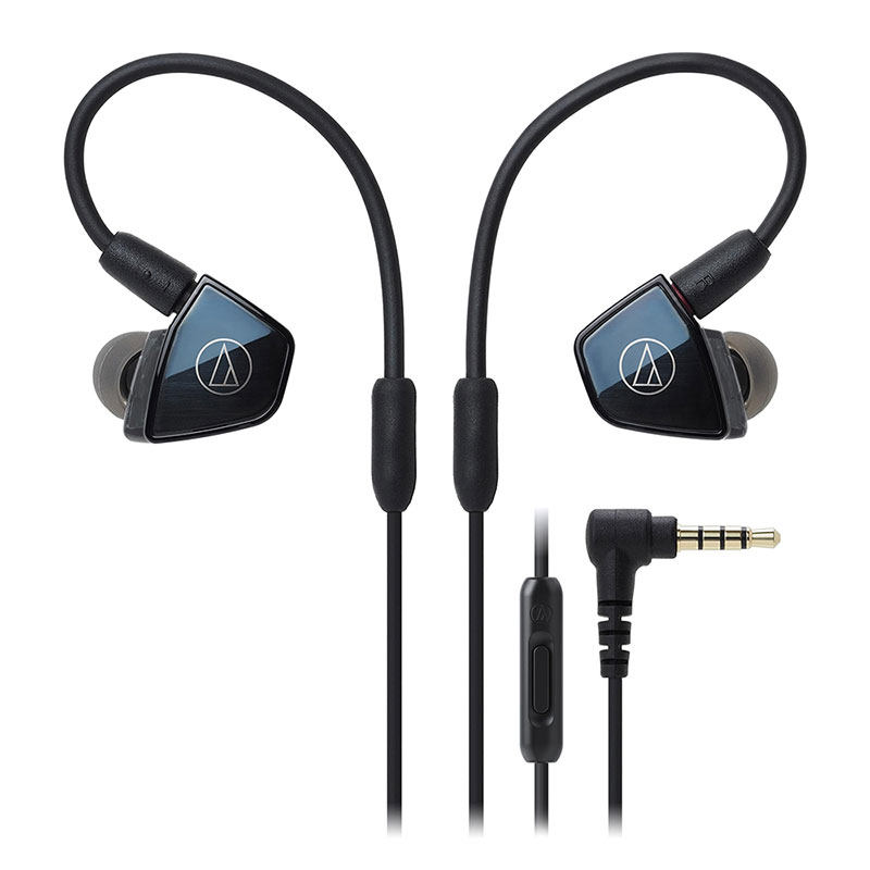 Audio Technica/铁三角 ATH-LS400is四单元动铁入耳机 圆声带行货