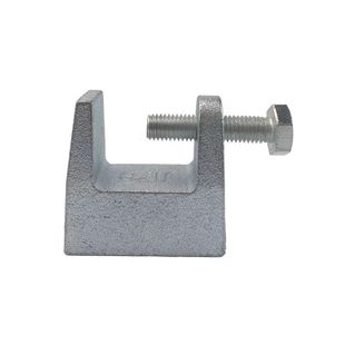 镀锌铸铁老虎卡老虎夹方形C型钢钢丝吊卡挂钩卡固定夹H槽钢工字钢