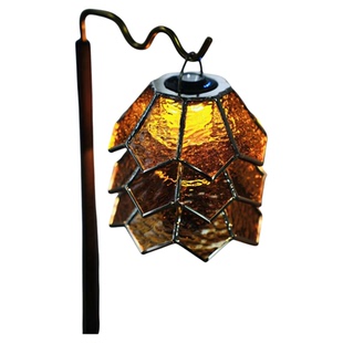 goalzero逆鳞灯罩复古露营gz灯罩多边形琥珀色装饰灯具高级感