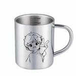 316不锈钢杯子儿童宝宝口杯幼儿园家用饮水杯防烫防摔卡通可定制