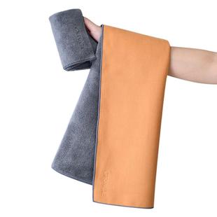 洁丽雅洗车毛巾擦车布专用吸水汽车内饰车内抹布不易掉毛双面加厚