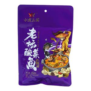 水煮三国老坛酸菜鱼全料368g配料