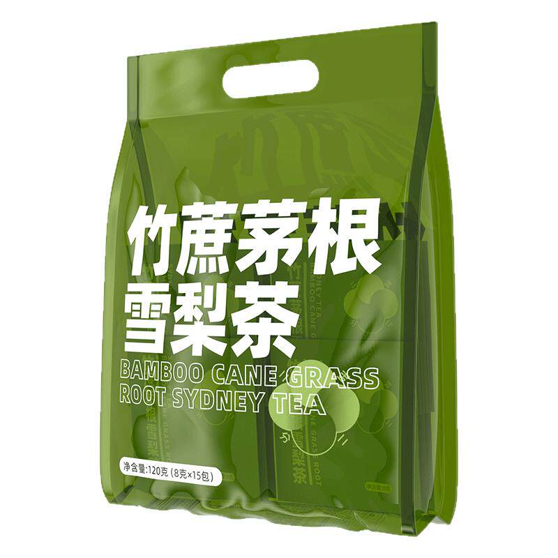 竹蔗茅根雪梨茶秋冬润燥养生茶