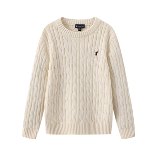 Polowalk童装 男童针织衫儿童毛衣多巴胺2025春秋新款上衣亲子装