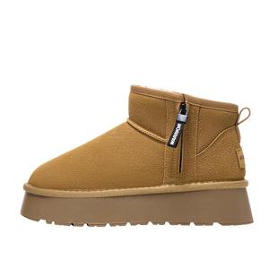 回力雪地靴女款冬季加绒加厚2025新款爆面包鞋厚底保暖雪地棉鞋子