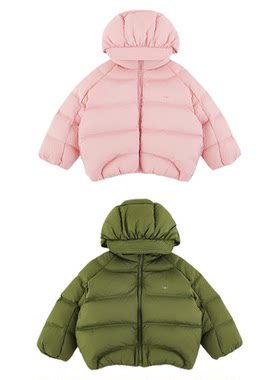 幼悠女童2025冬季新款保暖连帽羽绒服95白鸭绒儿童外套女孩冬装潮