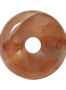 海洋玉髓1.5厘米平安扣天然玛瑙