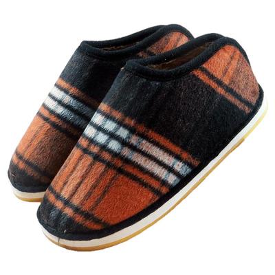 室内泡沫底加厚防滑手工棉拖鞋