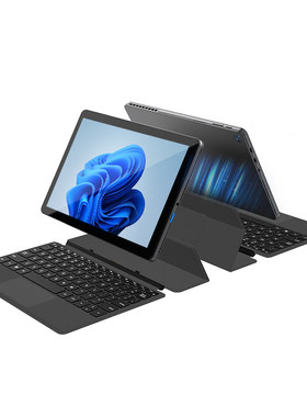 【顺丰速发】中柏跨界230 10.1英寸windows平板电脑二合一PC笔记本win11触摸屏商务办公教育网课学习轻薄便携