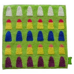 保真新款出口日本源单AM温子全纯棉柔软吸水擦手脸小方毛巾手帕