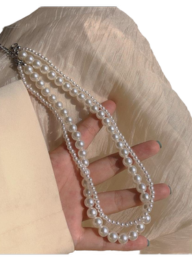 复古宫廷风珍珠项链玉都遇