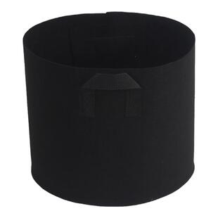 黑色无纺布种植袋出口加仑袋加厚花盆营养袋阳台种花顶楼种菜特大