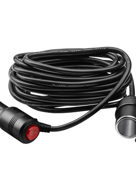汽车点烟器公对母座延长线12V24V车载电源线插头点火器取电转接头