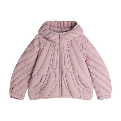 沫沫家女童连帽三防羽绒服外套