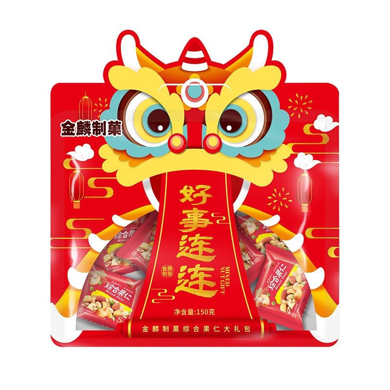 好事连连混合坚果独立小包装150g什锦果仁每日坚果节日休闲零食