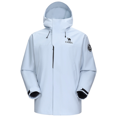 骆驼冲锋衣三合一鹅绒羽绒服外套