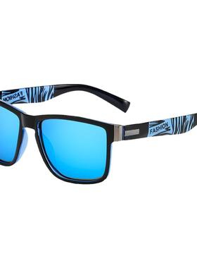 方框时尚潮眼镜男开车偏光太阳镜