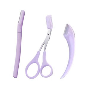 新款修眉刀女士专用安全防刮伤修眉神器眉毛剪刀套装新手初学者男