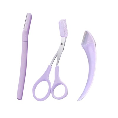 新款修眉刀女士专用安全防刮伤修眉神器眉毛剪刀套装新手初学者男