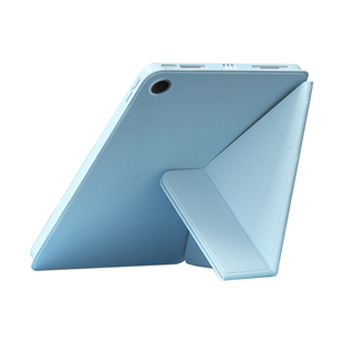 适用三星平板TabA9保护套8.7寸Y折变形防弯曲Galaxy Tab A9+全包A8防摔A7Lite液态硅胶11寸三星TabA11/+软壳