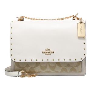 COACH/蔻驰简约通勤斜挎风琴包