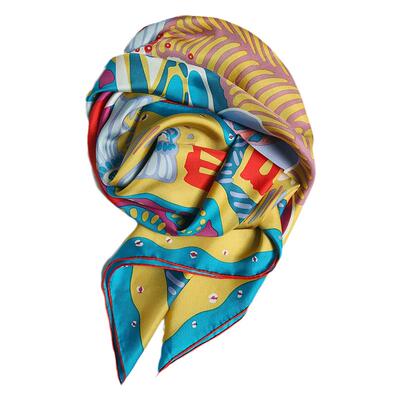 印花丝巾APCSHOP女春夏