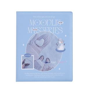 A4九宫格卡册卡册500张小卡明信片收纳册活页相册六寸卡册高颜值