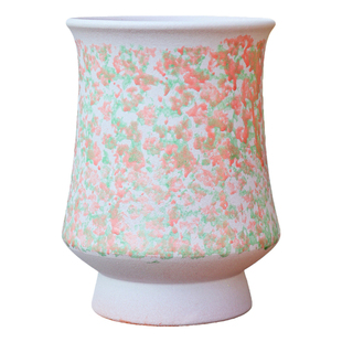 粗陶手工花盆三角梅大口径飘枝盆高桩圆形陶瓷腊梅冬青绣球绿植盆