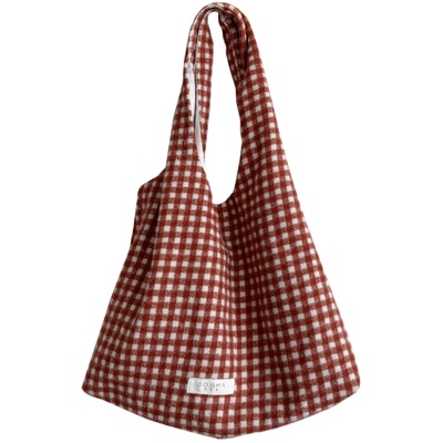 知道自线草莓秋冬圣诞新年格子