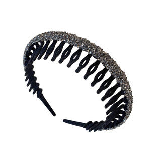 高级感发箍女碎发整理神器洗脸化妆专用防滑头箍发卡带齿头饰发捆