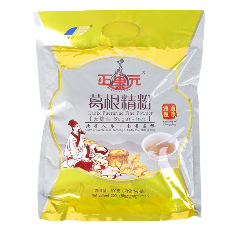 正里元葛根粉野生正品5年柴葛根 葛根精粉300g*4袋組合裝美味早餐