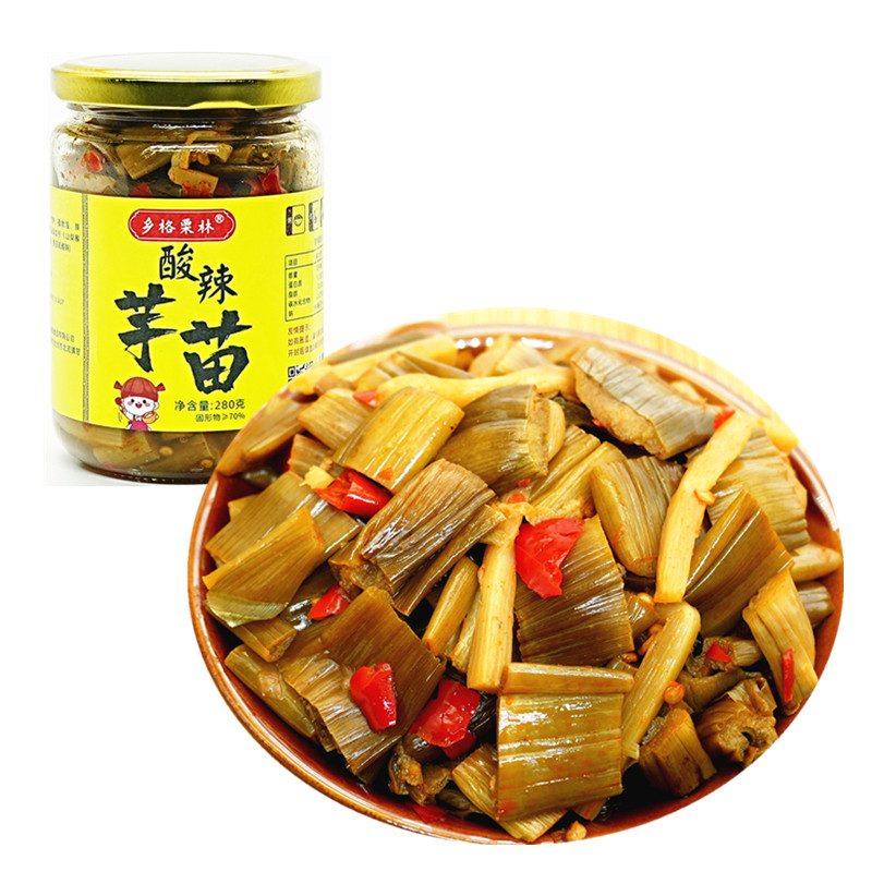 酸辣芋苗酸瓶装广西特产开胃下饭