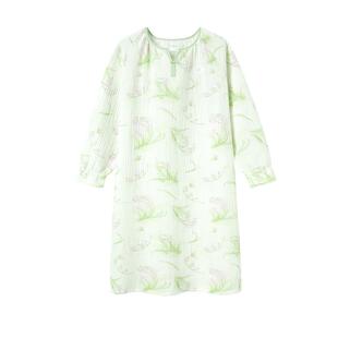 全棉时代睡衣女空气褶皱纱女士家居服套装透气睡衣裤居家服26春季