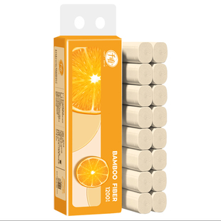 千唯16卷720克特惠装卷纸原生竹浆5层加厚无芯厕用纸手纸卫生纸