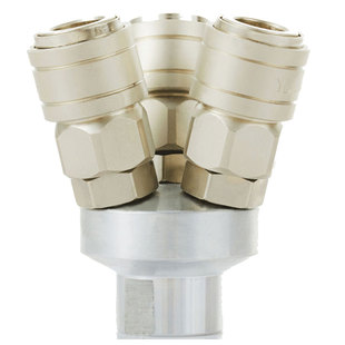 友达YOODE气管风炮尼龙管PU管气动日式C式全钢自锁快速接头