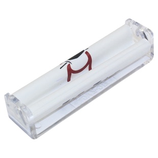 110MM闪石ZIG-ZAG耐用塑料便携式半自动亚克力手卷烟器家用卷烟机