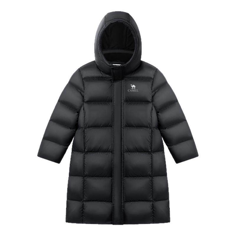 小骆驼儿童羽绒服2025新款加厚中长款防风中大童保暖棉服男童外套