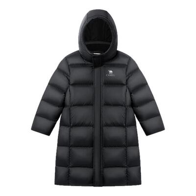 骆驼儿童羽绒服中长款中大童外套