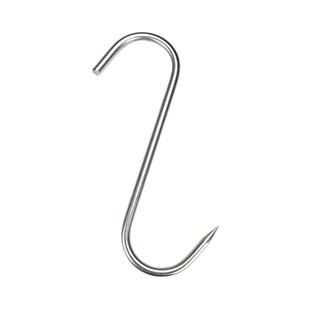 不锈钢牛肉钩晒腊肉挂钩S钩加粗市场猪肉钩屠宰场钩子挂肉钩子