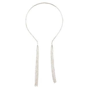 高级感洋气时尚水钻流苏发箍女高级感伴娘发带女压发发卡新娘头饰