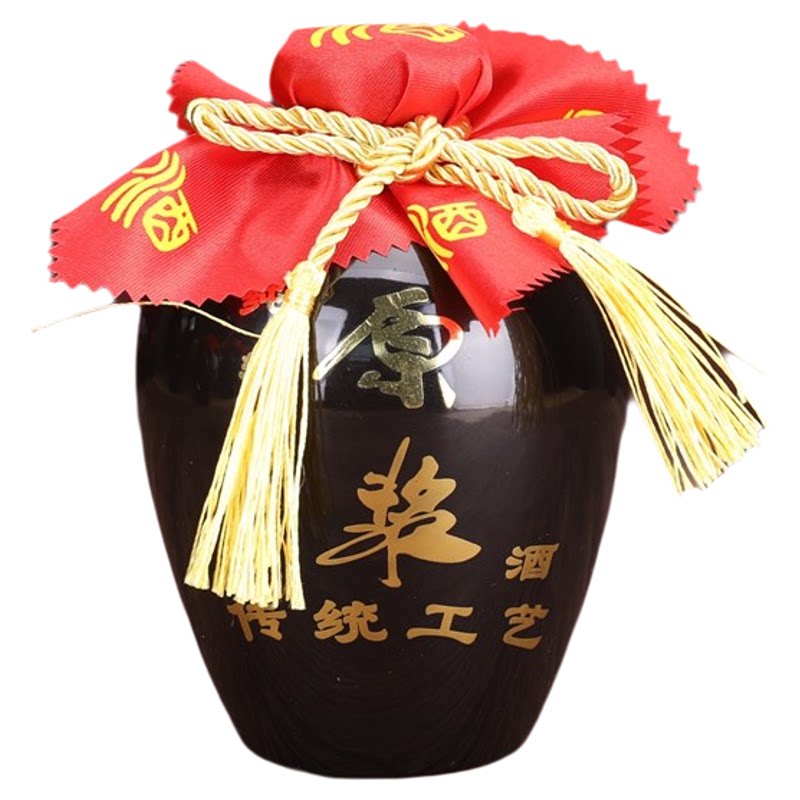 包邮陶瓷酒坛子1斤2斤3斤5斤10斤家用窖藏密封坛白酒瓶空瓶存酒罐
