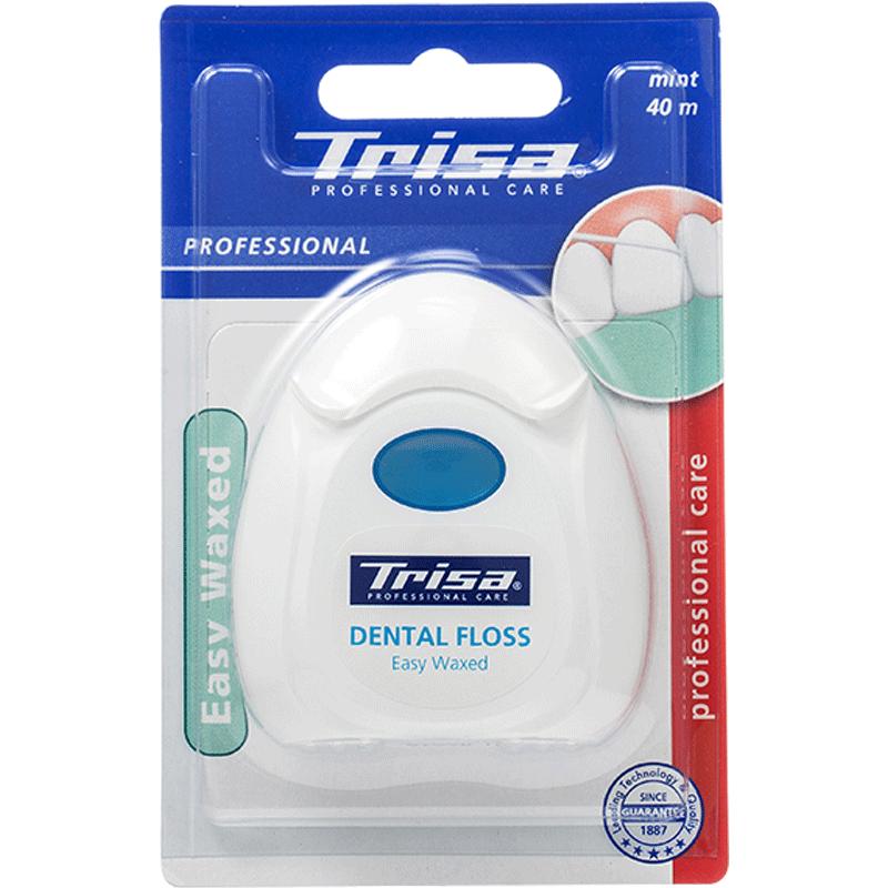 trisa优护覆蜡牙线便携装