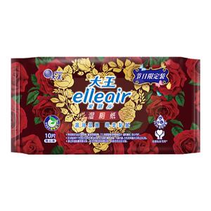 大王舒缓洁净型湿厕纸10片*10包