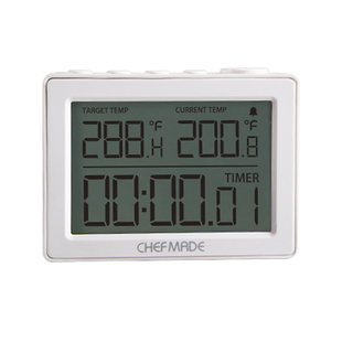 学厨探针式烤箱温度计食品温度水温计线式烤牛排油温计电子温度计